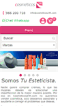 Mobile Screenshot of cosmeticos24h.com